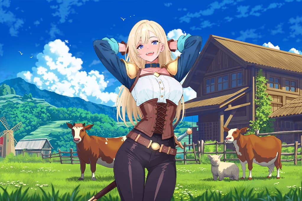 A Gates of Krystalia Heroine in a bright isekai world