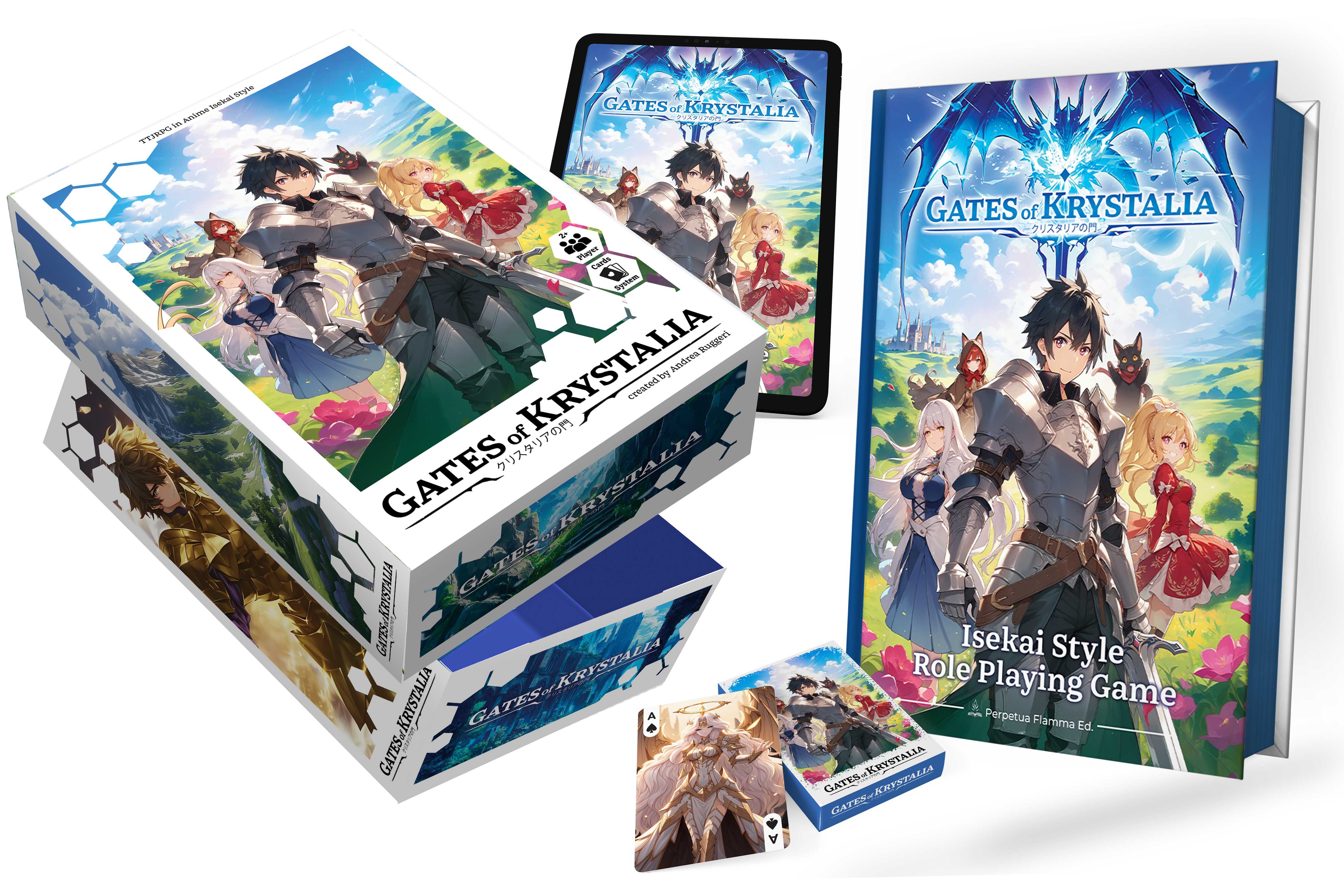 Hero Bundle with Core Rulebook, Vital Energy Deck and Elegant Box