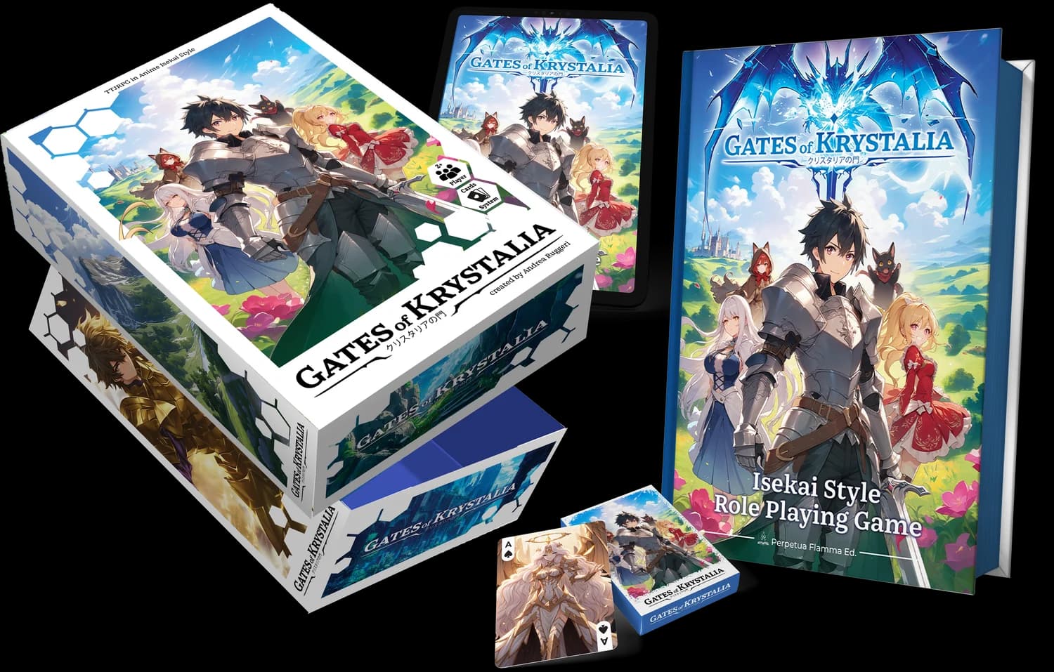Hero Bundle with Core Rulebook, Vital Energy Deck and Elegant Box